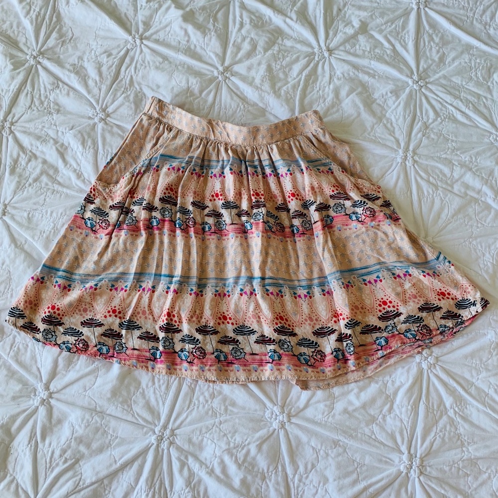 Pink Beach Lauren Conrad Mini Skirt